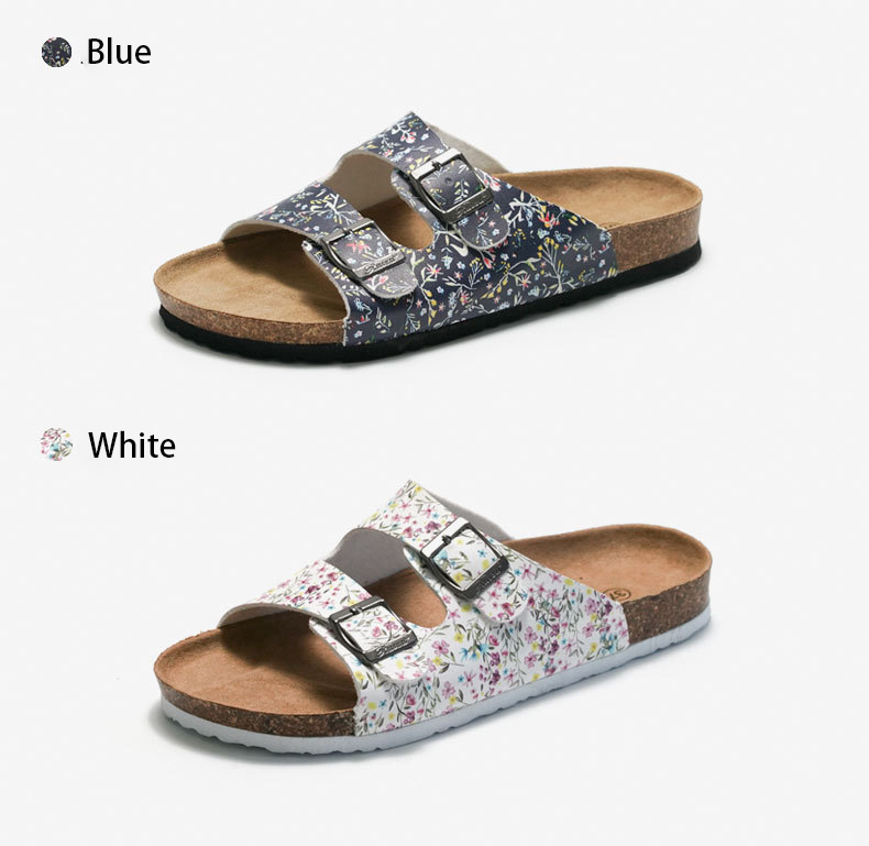 Large Size Lady Non-slip Cork Slipper  - Sandal Slipper - 1