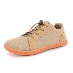 China Breathable Canvas Wide Toe Box Rubber Sole Sport Training Barefoot Shoes