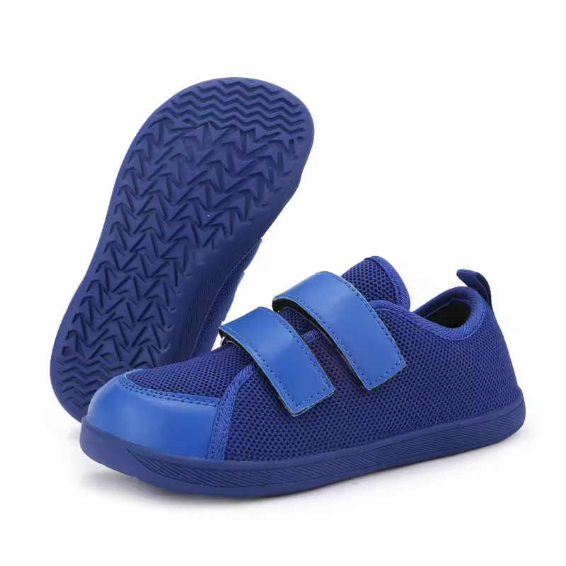 Wholesale Custom Girls Boys Wide Toe Walking Shoes